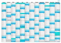 Wandkalender 2024 bei reproplan