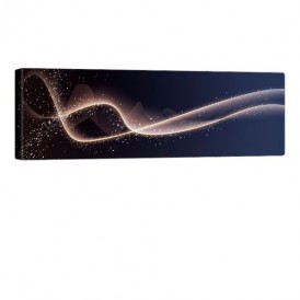 Spiry Waves Leinwand Bild 120x40cm
