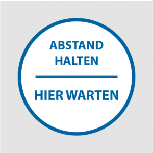 Bodenaufkleber