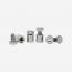 Abstandshalter Aluminium Set 4 Stück 13x13mm